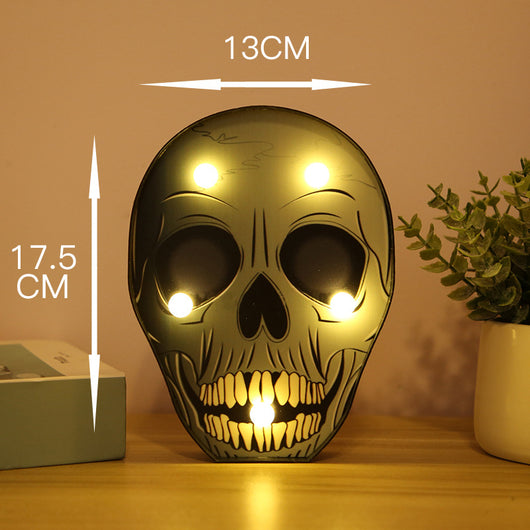 Luces LED Decorativas para Halloween - Figuras de Calabaza, Araña y Calavera - Image 13