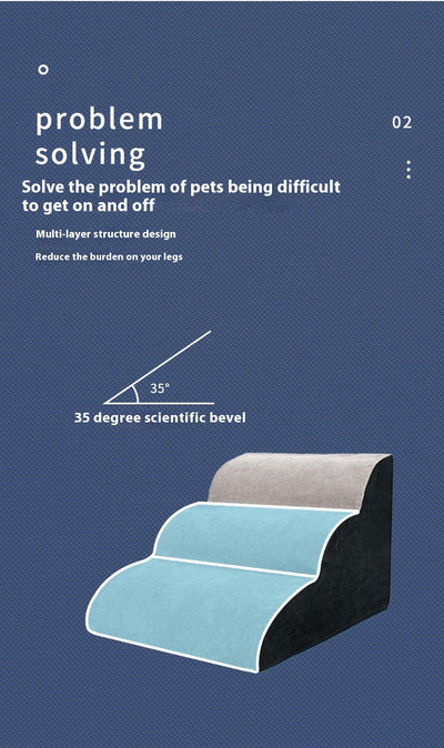 Escaleras Onduladas para Perros Pequeños - Acceso Fácil a Muebles - Image 33
