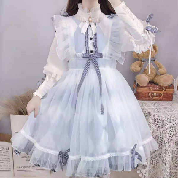 Vestido Corto Escolar Talla Grande - Diseño Adorable y Cómodo