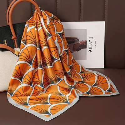 Pañuelo de Seda 70x70 Estilo Coreano - Versátil y Elegante - Image 22
