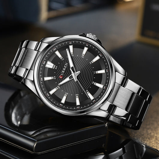 Reloj de Acero Inoxidable para Hombre Resistente al Agua - Image 19