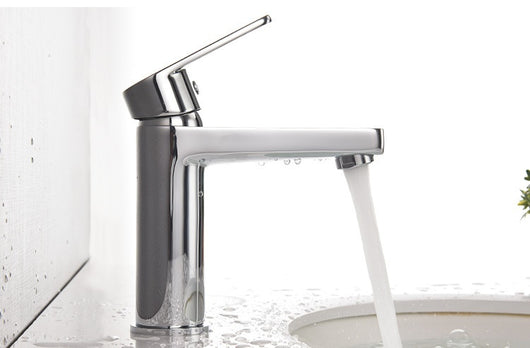 Grifo de Baño Cuadrado en Cobre con Control de Agua Caliente y Fría - Image 15