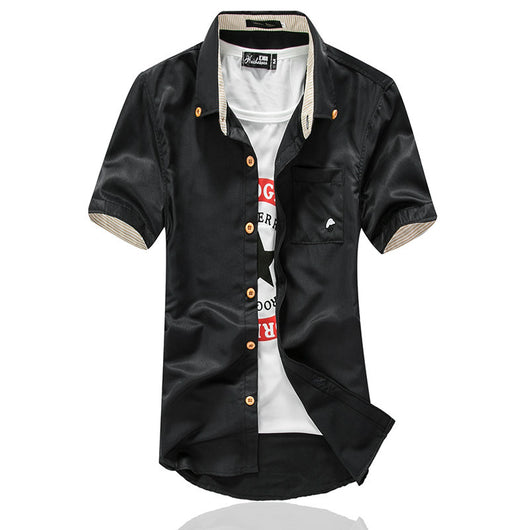 Camisas de Hombre con Bordado Elegante - Image 12