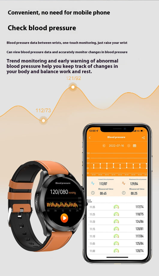 Reloj Inteligente con Llamadas Bluetooth y Monitor de Salud - Image 11