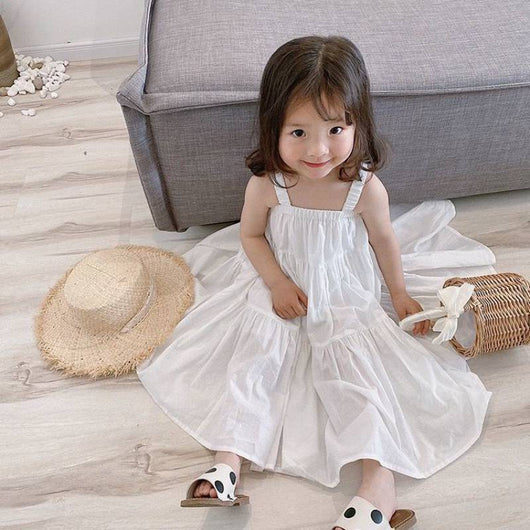 Falda Costera Infantil con Tirantes Ajustables