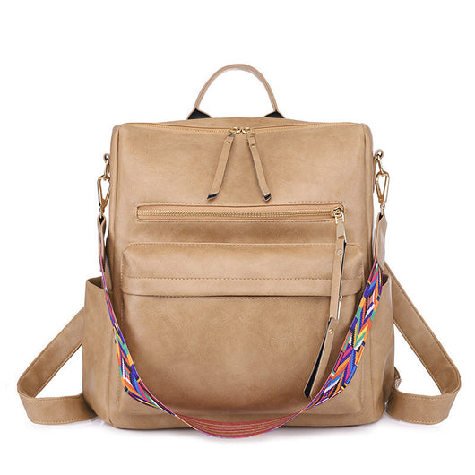 Mochila de Cuero Vintage con Gran Capacidad - Image 25
