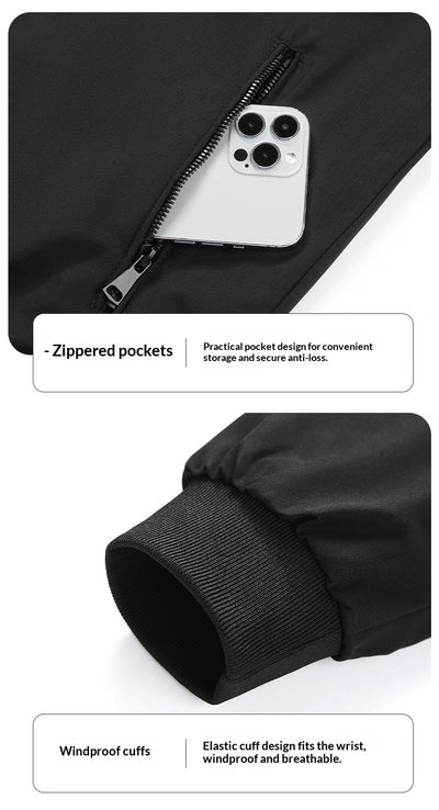 Chaqueta para Hombre Cuello Alto Otoño - Image 17