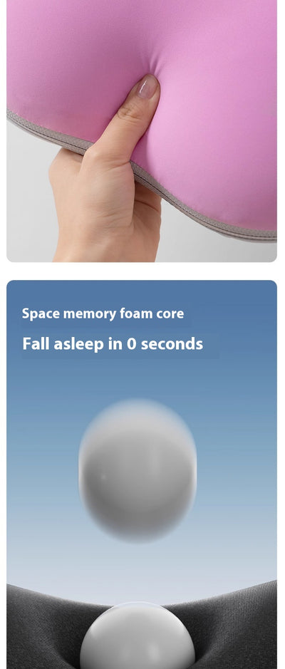 Almohada de Espuma Viscoelástica Ajustable para Descanso en la Oficina - Image 12
