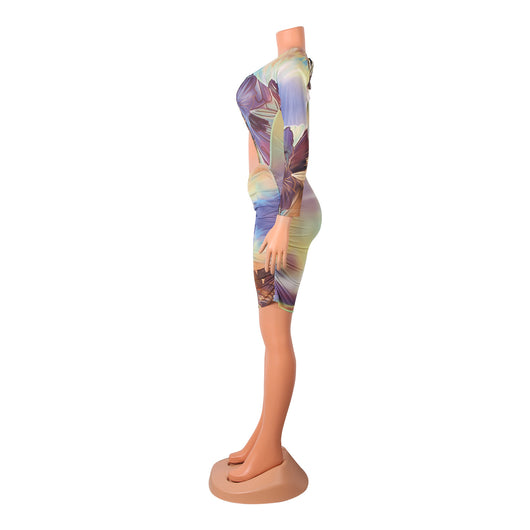 Medias de Malla Estampada Sexy - Image 9