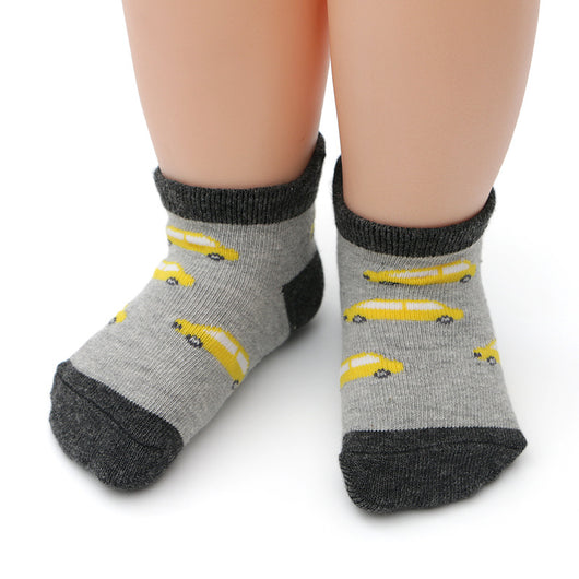 Calcetines Antideslizantes de Algodón con Diseños Infantiles - Image 6