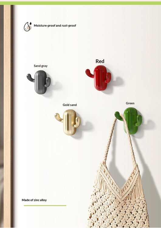 Mueble Zapatero Nórdico Minimalista con Perchero y Diseño de Cactus - Image 19