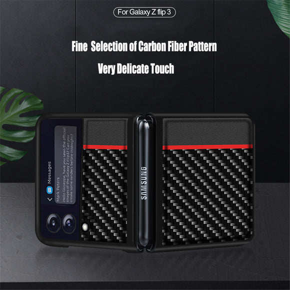 Funda Protectora de Fibra de Carbono con Diseño Bicolor