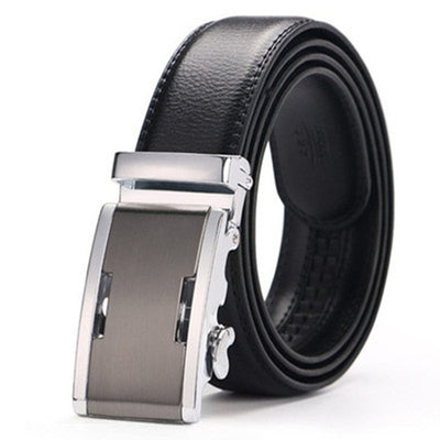 Cinturón Ejecutivo de Cuero Genuino Doble Capa para Hombre - Image 5