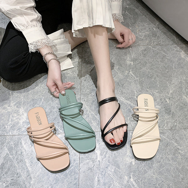 Sandalias Planas Casuales para Mujer - Comodidad de Verano