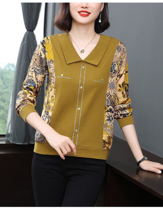 Camisa Clásica de Manga Larga Estilo Occidental para Adultos Mayores - Image 16