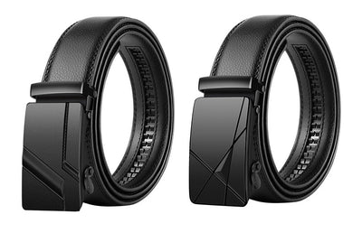 Cinturón de Cuero para Hombre con Hebilla Automática Estilo Coreano - Image 19