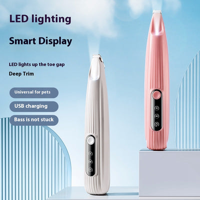 Cortadora Eléctrica LED para Patas de Mascotas - Cortapelo Profesional para Perros y Gatos - Image 3