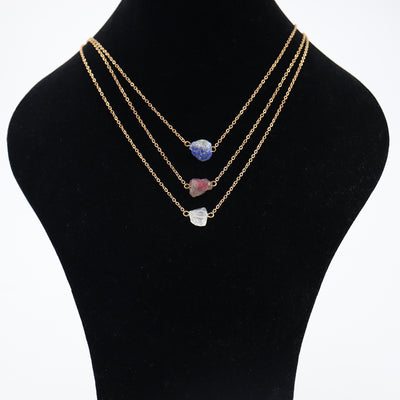 Collar Colgante de Cristal Natural en Piedra Bruta - Image 29