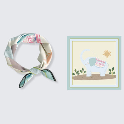 Pañuelo Estampado Primavera Otoño en Gasa Ligera - Image 24