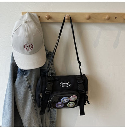 Bolsa Crossbody Transparente Estilo Preppy - Image 16
