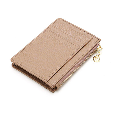 Billetera Compacta de Cuero para Mujer con Monedero Cremallera - Image 22