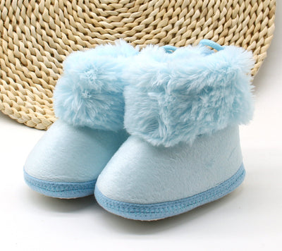 Zapatos de Bebé de Algodón Grueso con Suela Antideslizante y Terciopelo Suave - Image 6