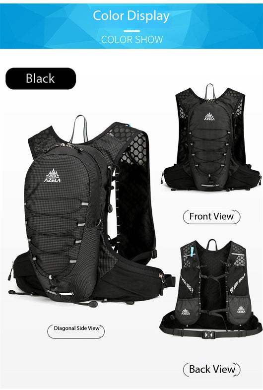 Mochila de Hidratación AZELA con Malla Transpirable para Trail Running y Senderismo - Image 29