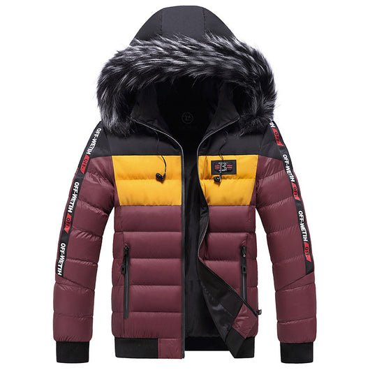 Chaqueta Impermeable para Hombre con Capucha Acolchada - Invierno - Image 2