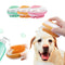 Cepillo de Baño 2-en-1 para Perros y Gatos con Masaje SPA