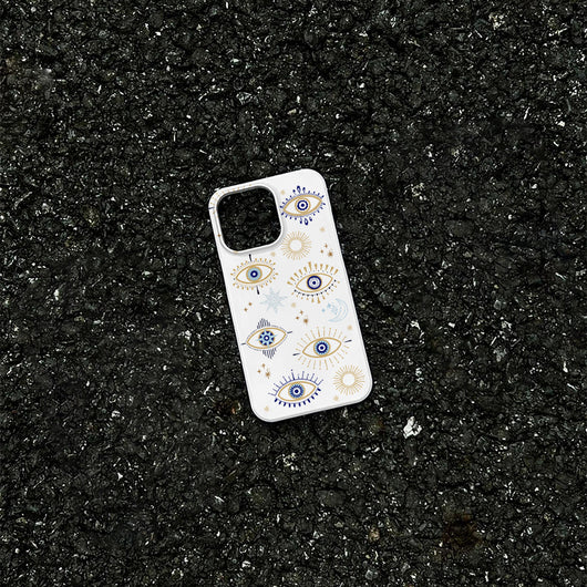 Funda Retro 2 en 1 con Patrón de Ojos - Protección Avanzada - Image 11