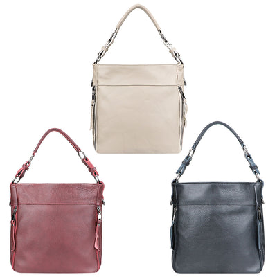Bolso Tote de Cuero Genuino con Capacidad Extra Grande - Image 19