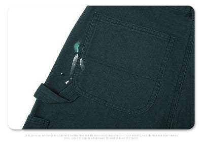 Jeans Anchos Desgastados con Diseño Graffiti Splash de Pintura Artesanal - Image 7