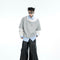 Sudadera Hoodie Oversize con Bloques de Color - Manga Larga Suelta