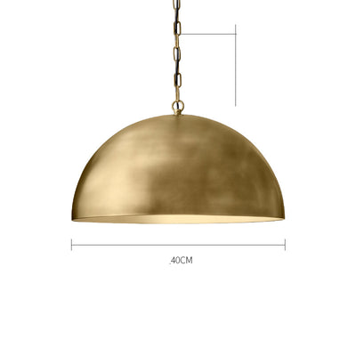 Lámpara Colgante de Cobre para Restaurantes - Diseño Minimalista - Image 5