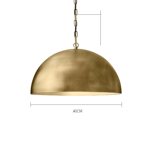Lámpara Colgante de Cobre para Restaurantes - Diseño Minimalista - Image 5