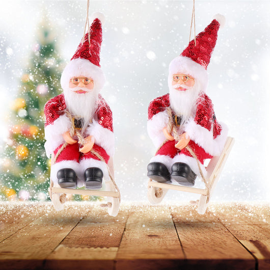 Muñecos Peluche Papá Noel de Tela - Juguetes Infantiles y Adornos Navideños - Image 11