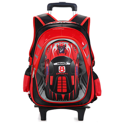 Mochila Escolar Desmontable con Ruedas para Hombre - Image 3