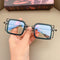 Gafas Cuadradas Personalizadas con Protección Azul para Hombre y Mujer