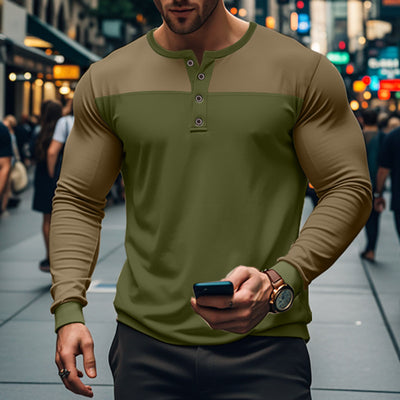 Henley Slim Fit Urbano para Viajes y Trabajo - Image 29