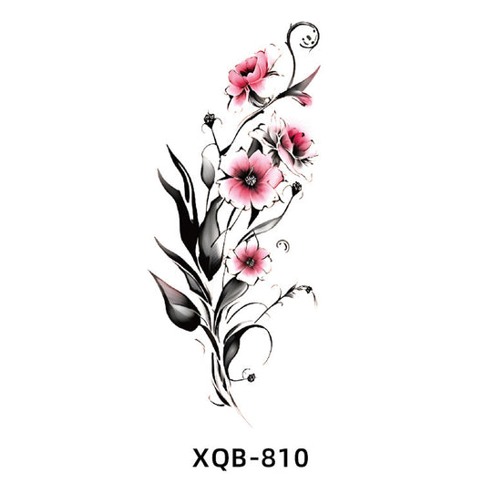 Tatuaje Temporal de Flores Resistente al Agua para Hombre y Mujer - Image 35