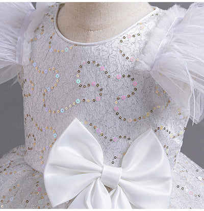 Vestido de Fiesta Infantil con Falda Tul Flores - Colección Verano - Image 14
