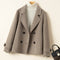 Blazer Reversible de Cashmira para Mujer - Chaqueta Corta de Lujo