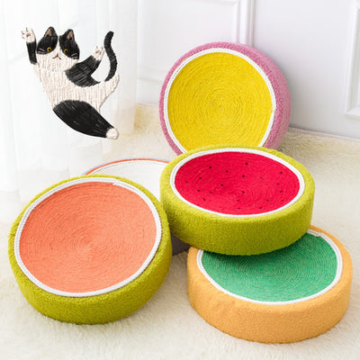 Rascador Ondulado para Gatos con Cama Integrada