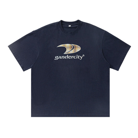 Playera Retro de Cuadros en Contraste para Hombre - Image 6