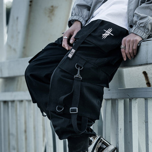 Pantalones Deportivos Holgados Hip Hop para Hombre