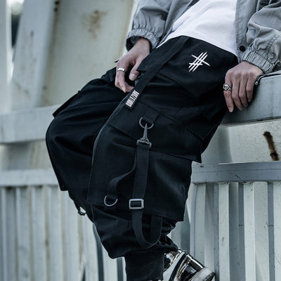 Pantalones Deportivos Holgados Hip Hop para Hombre