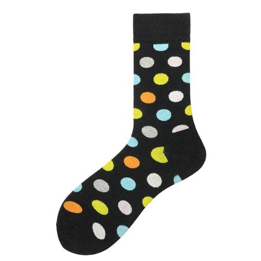 Calcetines Largos para Hombre con Lunares de Colores - Estilo Moderno - Image 26