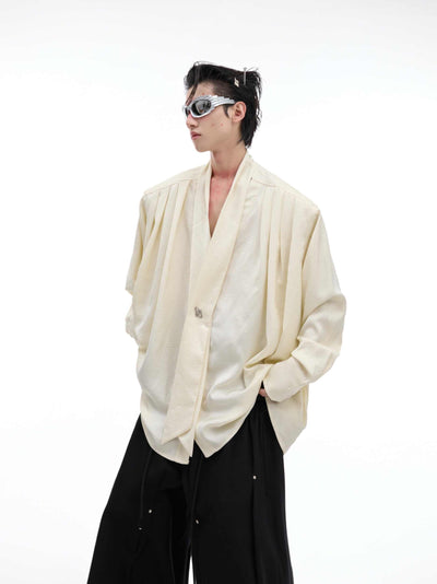 Camisa Suelta de Manga Larga Lazy Ribbon - Image 8