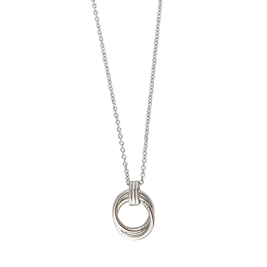 Anillo y Collar Entrelazados en Plata Esterlina S925 - Image 7