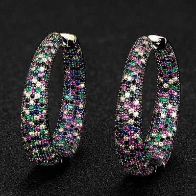 Aretes Retro Halloween Grandes con Baño Electroplateado - Image 12